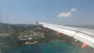 Landing in Corfu