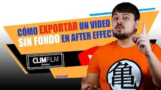 👉 Cómo EXPORTAR un vídeo SIN FONDO en AFTER EFFECTS | Exportar en TRANSPARENTE | TRANSPARENCIA 2024