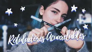 ¿Rotuladores Acuarelables? -  PROBANDO MATERIALES DE DIBUJO  -