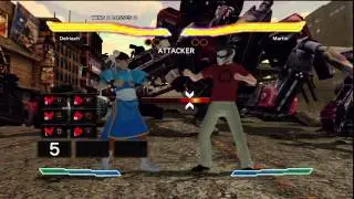 Street Fighter x Tekken PlayStation Home Fighter Gameplay