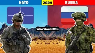 NATO vs Russian Land Military Power Comparison 2024 | Russian vs NATO Land Military Power 2024
