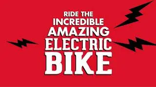 Ride the Incredible Amazing Electric Bike at ERIK'S - Recreational, Mountain, & Road Electric Bikes!