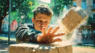 A Boy Saves A Girl but  get shot However Now Discover Superpower , Uses To Rob the  bank