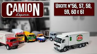 CAMION D'EPOCA De Agostini - Uscite 56, 57, 58, 59, 60 e 61