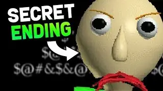 SECRET ENDING CONFIRMED! (Baldi's Basics Unreal Engine Remake 1.2.6 Mods Gameplay)
