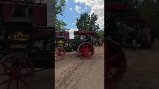 Rumely Oil Pull Prairie ￼Tractor 🚜 Sycamore Illinois Tractor Show #shorts