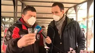 Dolas pronasao domaci lek i maske protiv koronavirusa sa pijace - DJS - (TV Happy 11.03.2020)