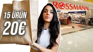 Rossmann cilt bakım ürünleri alışverişi 🫧 sadece 20€ ile neler alınabilir, isana ürünleri