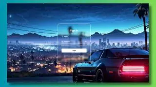 Building A Login page in GTA 5 Style Using HTML,CSS &JavaScript with Source Code For Beginners