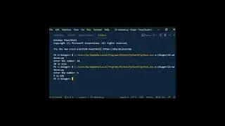 check if the number is odd or even using python 