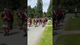 Atholl Highlanders at the Atholl Gathering 2023… longer vid to follow!