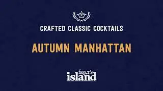 AUTUMN MANHATTAN - crafted classic cocktail