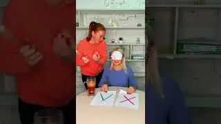 I make myself a drink with my eyes closed