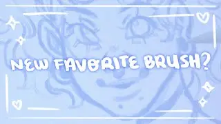 Testing Out Brush Theory! ✨🖌️ | 1 Drawing - 3 Brushes! 🌸
