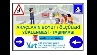 TRAFİK VE ÇEVRE BİLGİSİ 16. KONU   ARAÇLARIN BOYUT ÖLÇÜ VE AĞIRLIKLARI