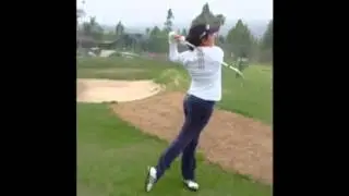 Gabby Then front view swing