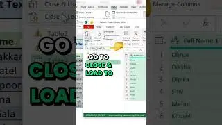 Easy way to Split Text Without Delimiters in Seconds #ExcelTips #TextSplitting