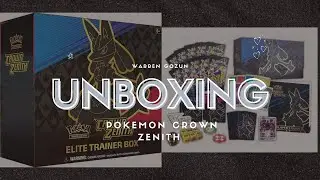 Pokemon Crown Zenith Unboxing