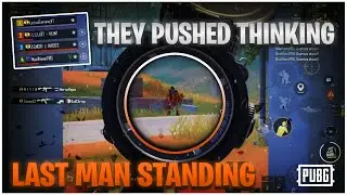 🔴 ALL TEAM MATES KNOCKED | LAST MAN STANDING | PUBG MOBILE