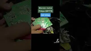 Philips HR7776 blender rosak. Tak berfungsi.