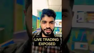 #exposed #fakeinfluencer #livetrading #intradaytrading