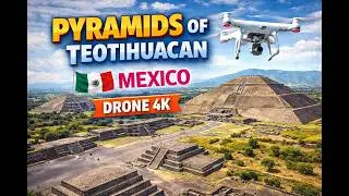 Pyramids of Teotihuacan, Mexico | March 2024 (4K Drone)