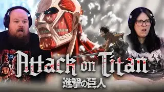 HUMANITY'S COMEBACK! | ATTACK ON TITAN [1x3-1x4] (REACTION)