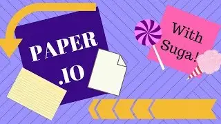 THIS IS NEW! | Paper.io w/ Suga