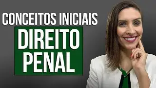 Conceitos Iniciais Direito Penal - Prof. Fran - Descomplicando o Direito