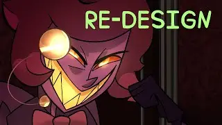 REDESIGNING ALASTOR FROM HAZBIN HOTEL