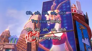 Shakira - Try Everything Karaoke (Zootopia)