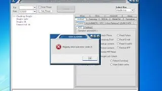 Allahdin box Registry error win error code 2 solution