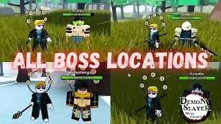 All Boss Locations In Weak Legacy (Roblox)