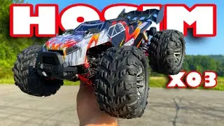 Hosim X03 1/14 Scale 4X4 - Unboxed, Speed Tested, and Backyard Track Bashed