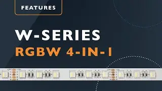 W-Series RGB 4-in-1 Strip Lights