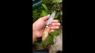 CARA MEMBUAT PISAU DARI GOLOK USANG
