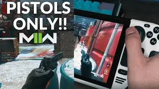Steam Deck MW2 Multiplayer: PISTOLS ONLY (Gameplay & Handcam)