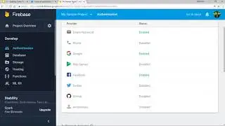 How to enable Twitter SignIn in a Firebase App?