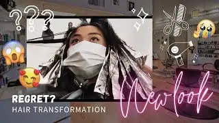 Personal Vlog • @immekrsss | Will I Regret This Transformation?😣🥺 (Hair-Coloring Experience)