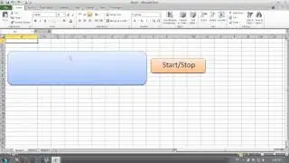 Digital Clock in Excel 2010