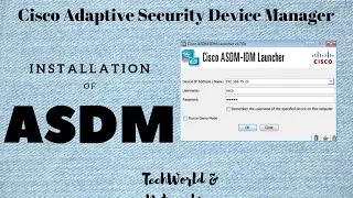 Cisco Adaptive Security Device Manager { ASDM } Installation. ( HINDI )