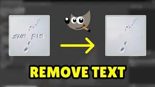 How to Remove Text From Image in GIMP (Step by Step)