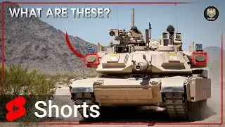 Hexagonal Grey Bricks on Modern Main Battle Tanks - What are they?? #Shorts
