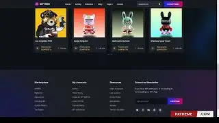 Neftron  NFT and Crypto Marketplace Nextjs Template crypto bootstrap 5