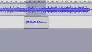 Smooth fade under with Audacity