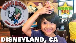 Goofy's Kitchen at Disneyland | Menu, Food, Candies, Fun with Characters | Pre Birthday Breakfast