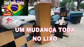 UM MUDANÇA TODA NO LIXO, INCRÍVEL