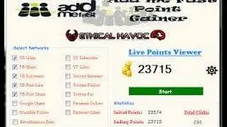 how to hack addmefast point by bot 2017