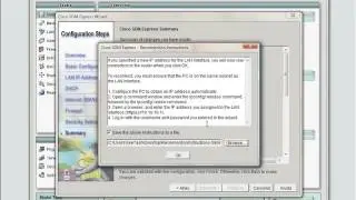 Video 9   Completando el Wizard del Cisco SDM Express