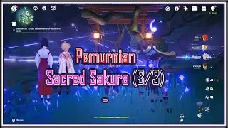 Hidden Quest Pemurnian Sacred Sakura (3/3) - Genshin Impact MAP Inazuma